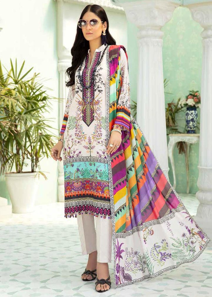 Alyssa by Banafsheh Printed Lawn Suits Unstitched 3 Piece BF22A BNA-12 - Summer Collection