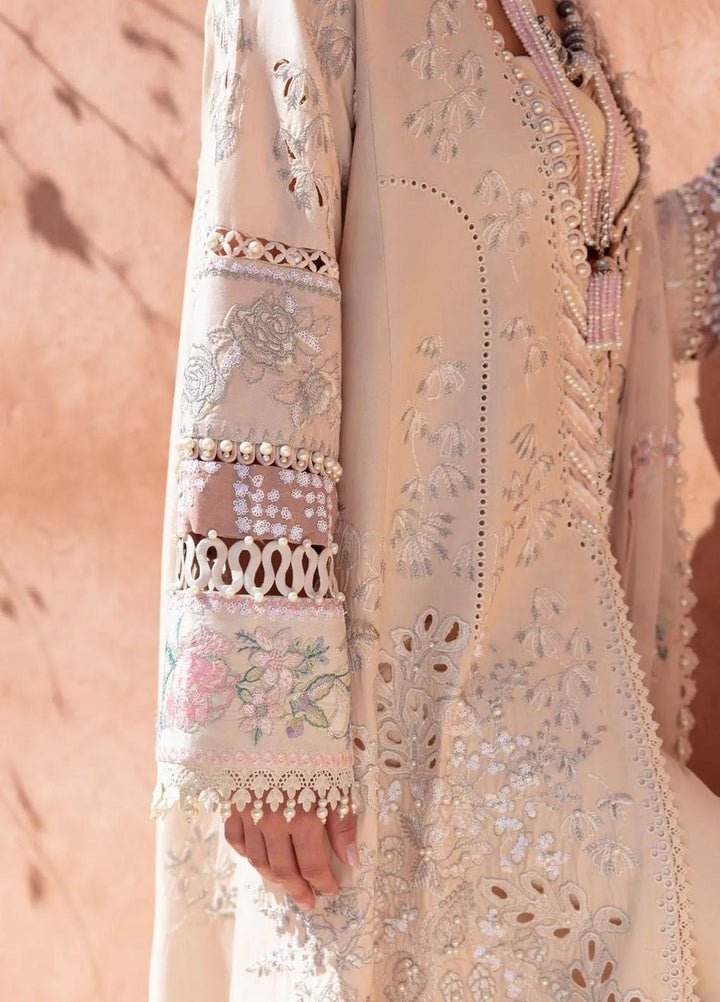 Amaani By Republic Womenswear Embroidered Lawn Suits Unstitched 3 Piece RW23A D-5B Oran - Luxury Eid Collection