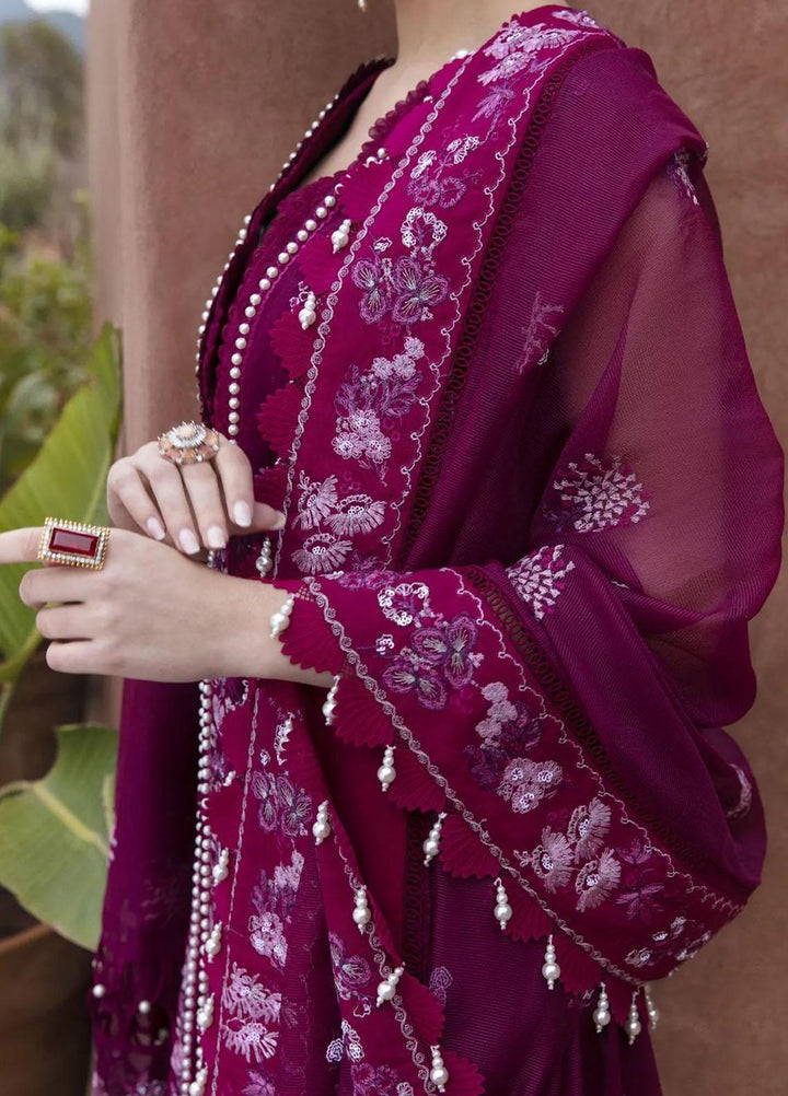 Amaani By Republic Womenswear Embroidered Lawn Suits Unstitched 3 Piece RW23A D-8B Aleah - Luxury Eid Collection