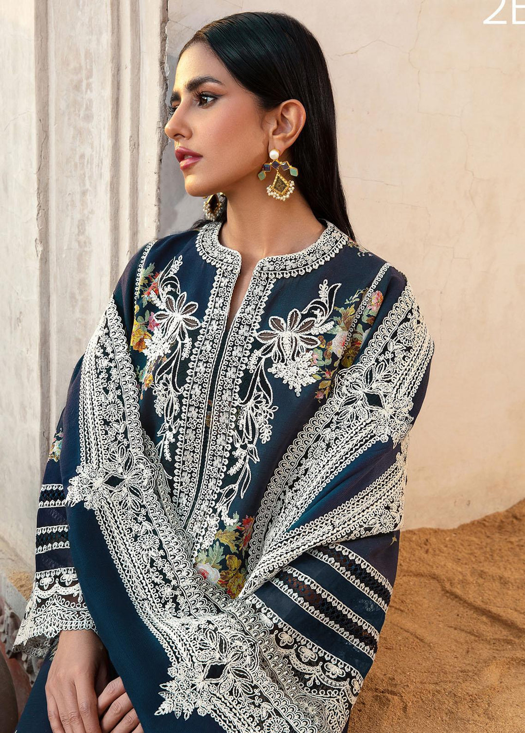 Crimson Pret Embroidered Khaddar 4 Piece Suit CRWP-2B