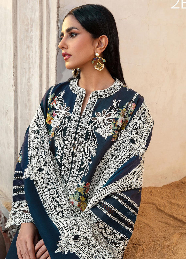 Crimson Pret Embroidered Khaddar 4 Piece Suit CRWP-2B