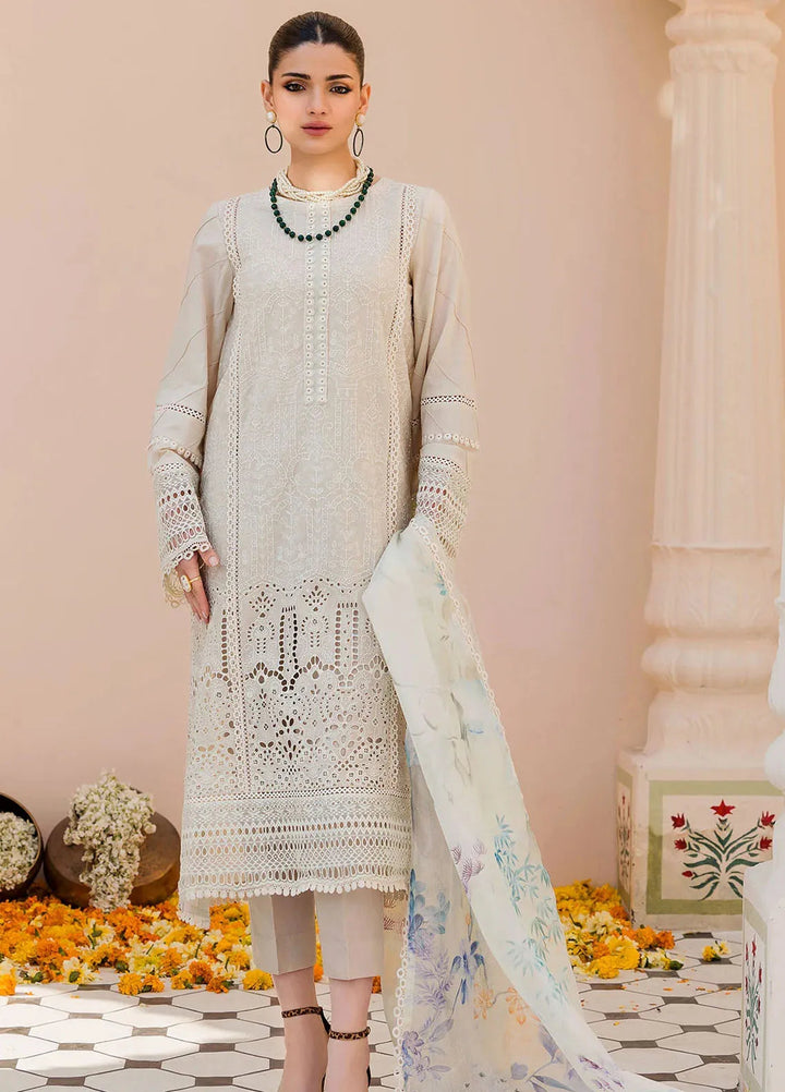 Amal by Motifz Embroidered Lawn Suit Unstitched 3 Piece MT24A 4629-Inara - Summer Collection