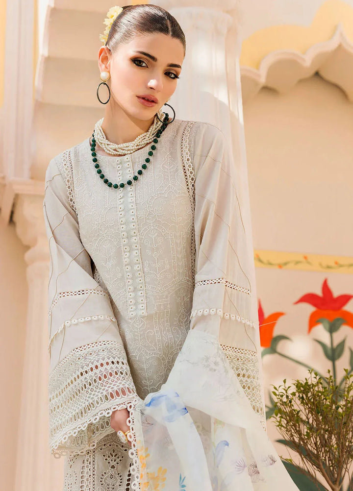 Amal by Motifz Embroidered Lawn Suit Unstitched 3 Piece MT24A 4629-Inara - Summer Collection