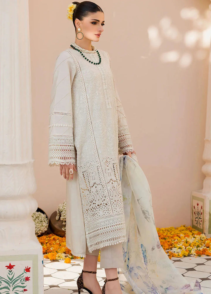 Amal by Motifz Embroidered Lawn Suit Unstitched 3 Piece MT24A 4629-Inara - Summer Collection