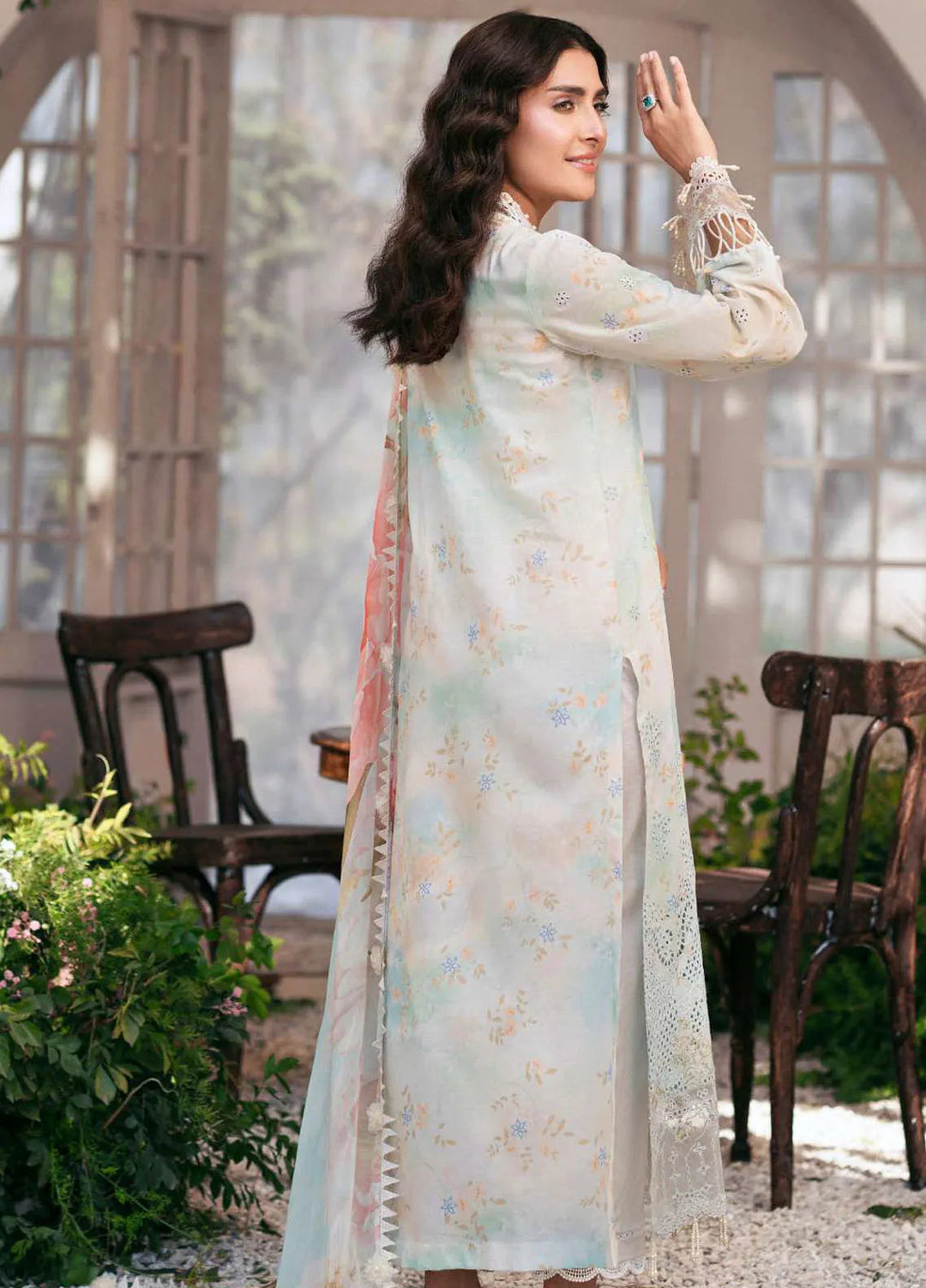 Amal by Motifz Embroidered Lawn Suits Unstitched 3 Piece 5423 Daisy - Summer Collection