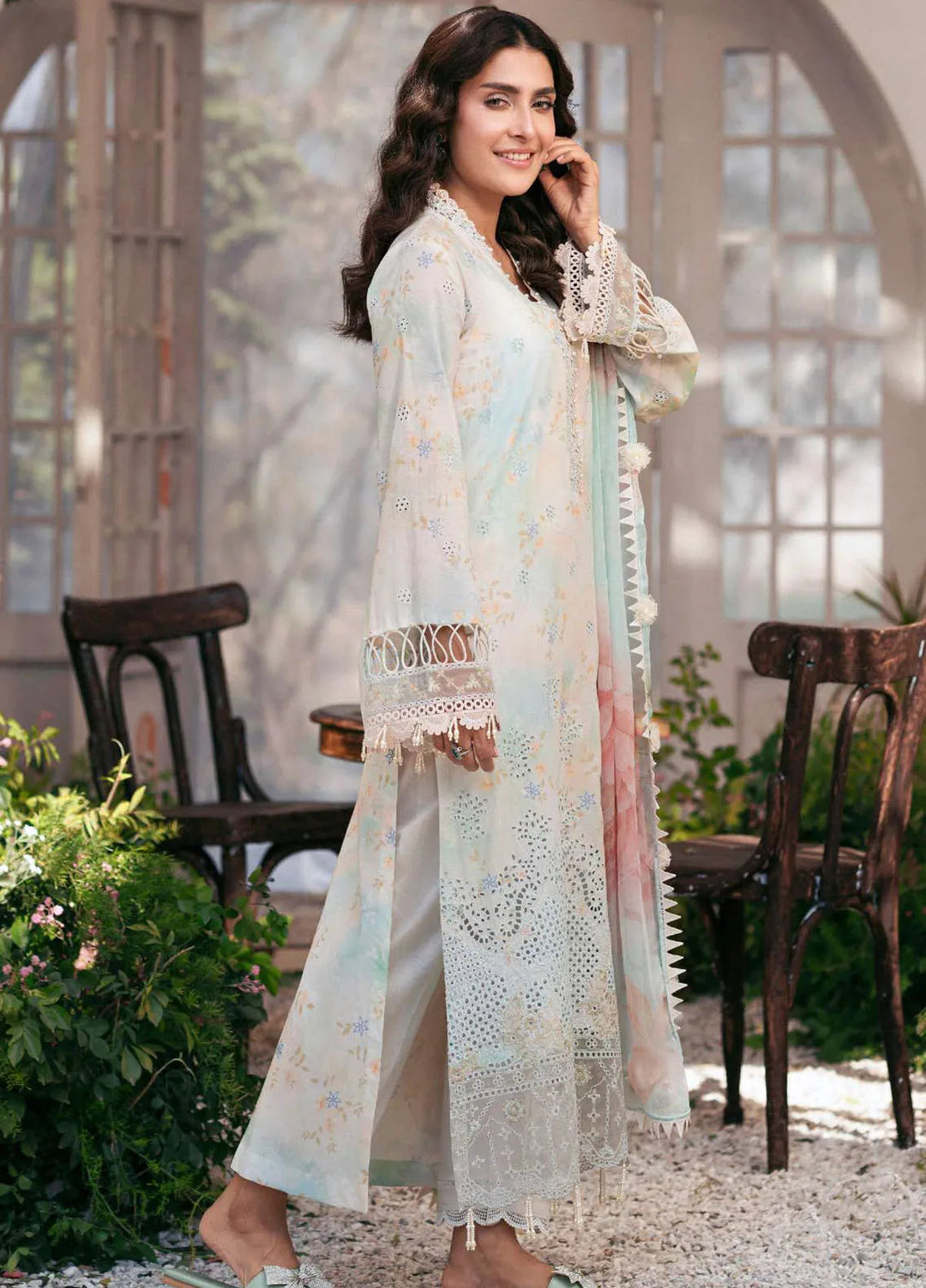 Amal by Motifz Embroidered Lawn Suits Unstitched 3 Piece 5423 Daisy - Summer Collection