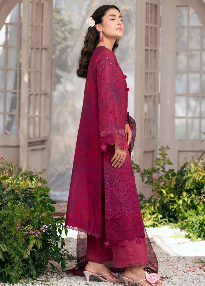 Amal by Motifz Embroidered Lawn Suits Unstitched 3 Piece 5426 Blossom - Summer Collection
