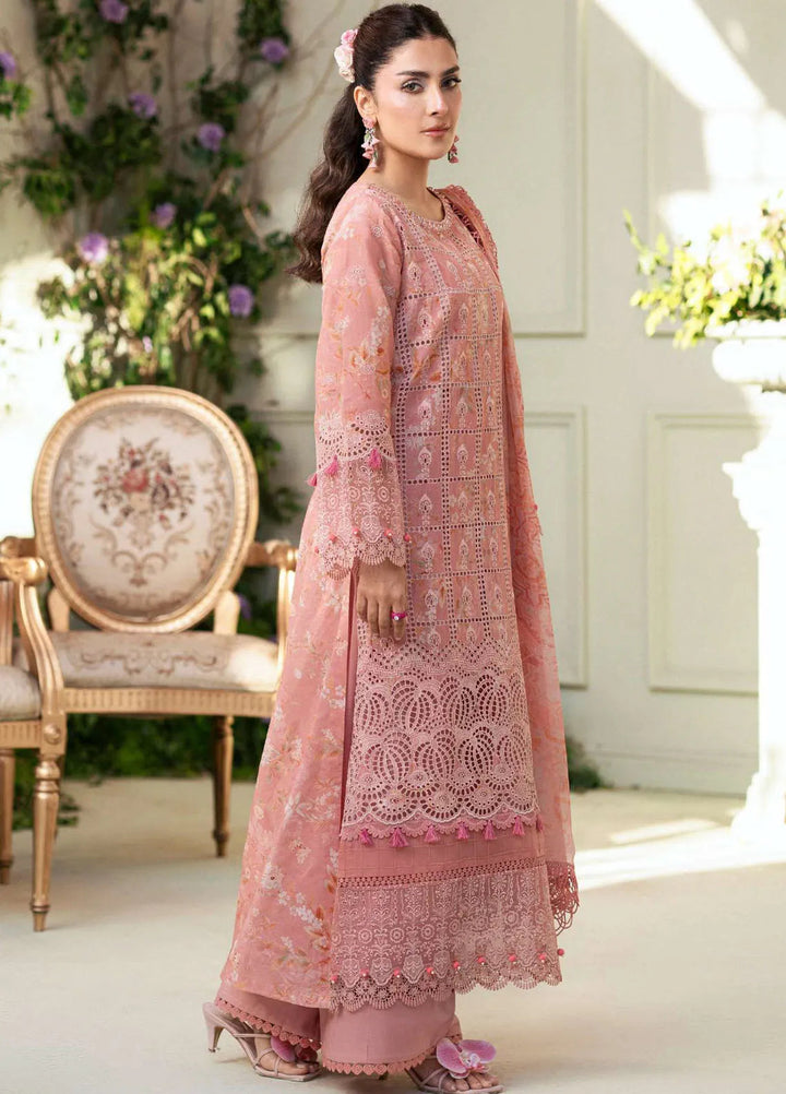 Amal by Motifz Embroidered Lawn Suits Unstitched 3 Piece 5427 Lotus - Summer Collection