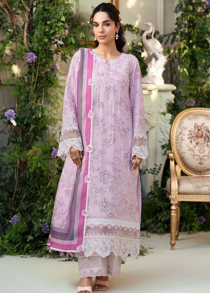 Amal by Motifz Embroidered Lawn Suits Unstitched 3 Piece 5428 Aster - Summer Collection