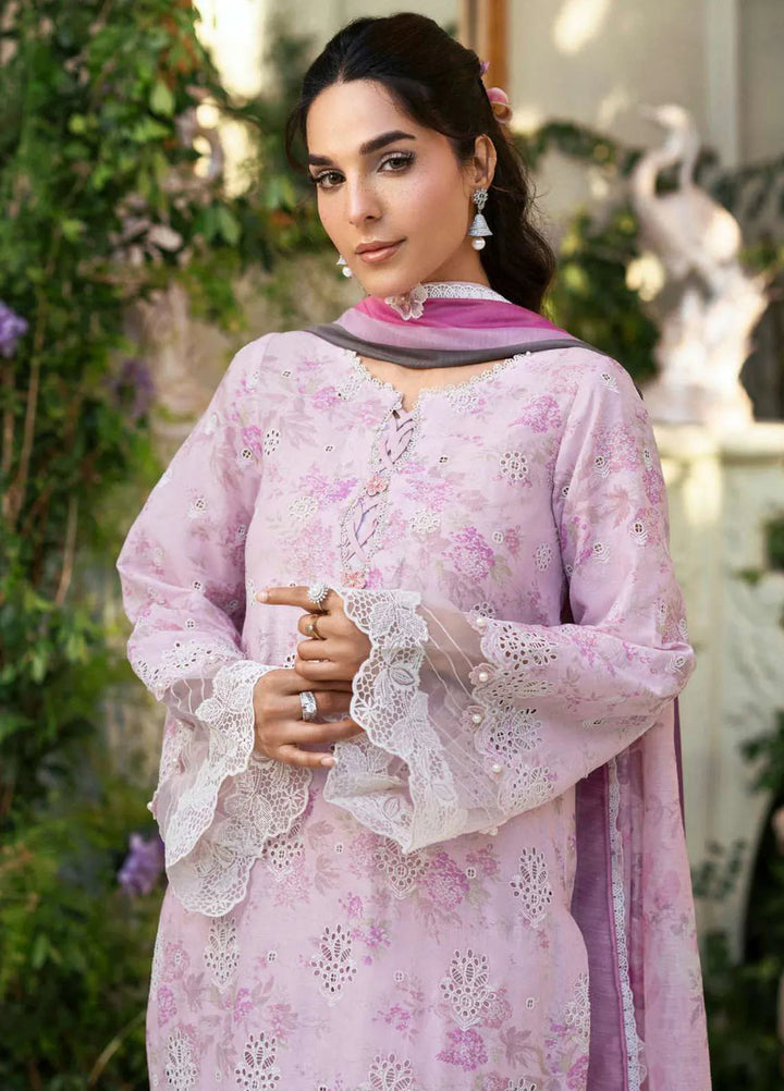 Amal by Motifz Embroidered Lawn Suits Unstitched 3 Piece 5428 Aster - Summer Collection