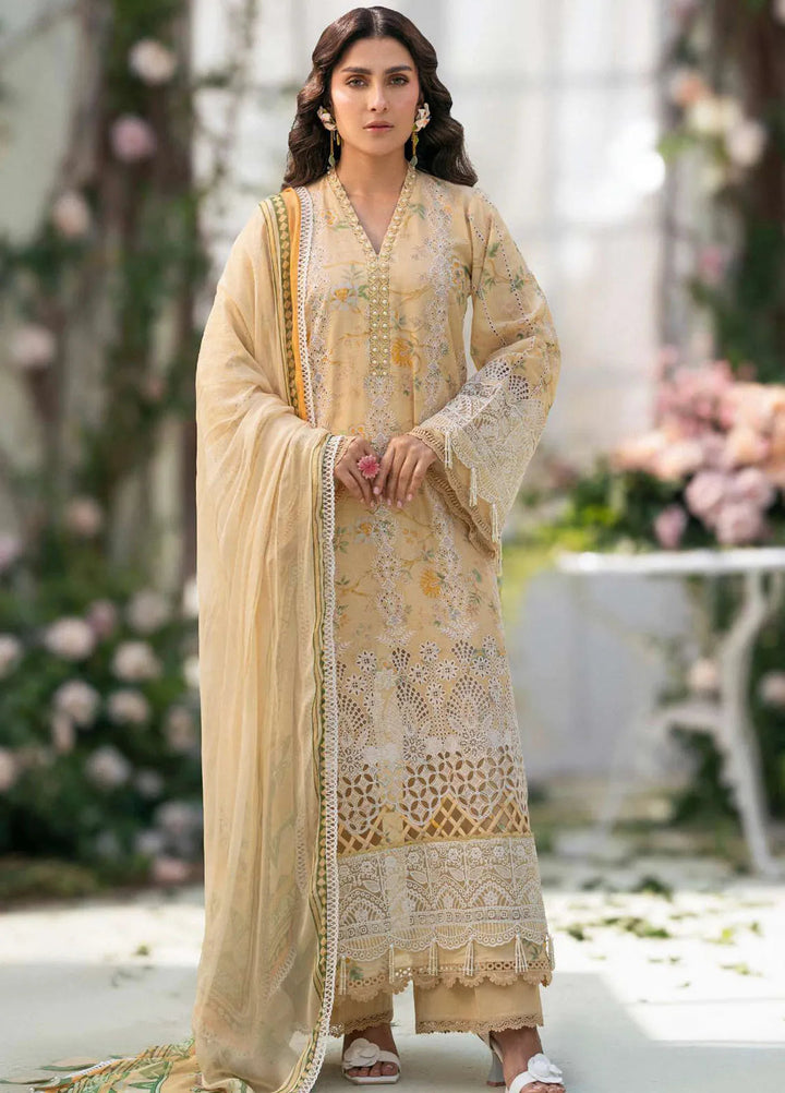 Amal by Motifz Embroidered Lawn Suits Unstitched 3 Piece 5429 Orchid - Summer Collection