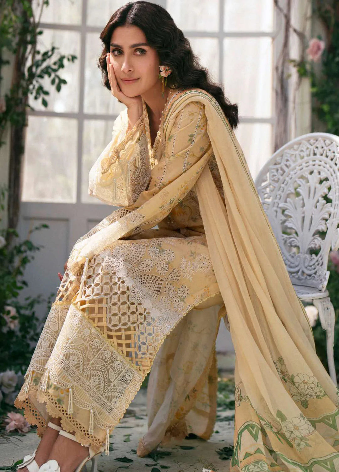 Amal by Motifz Embroidered Lawn Suits Unstitched 3 Piece 5429 Orchid - Summer Collection