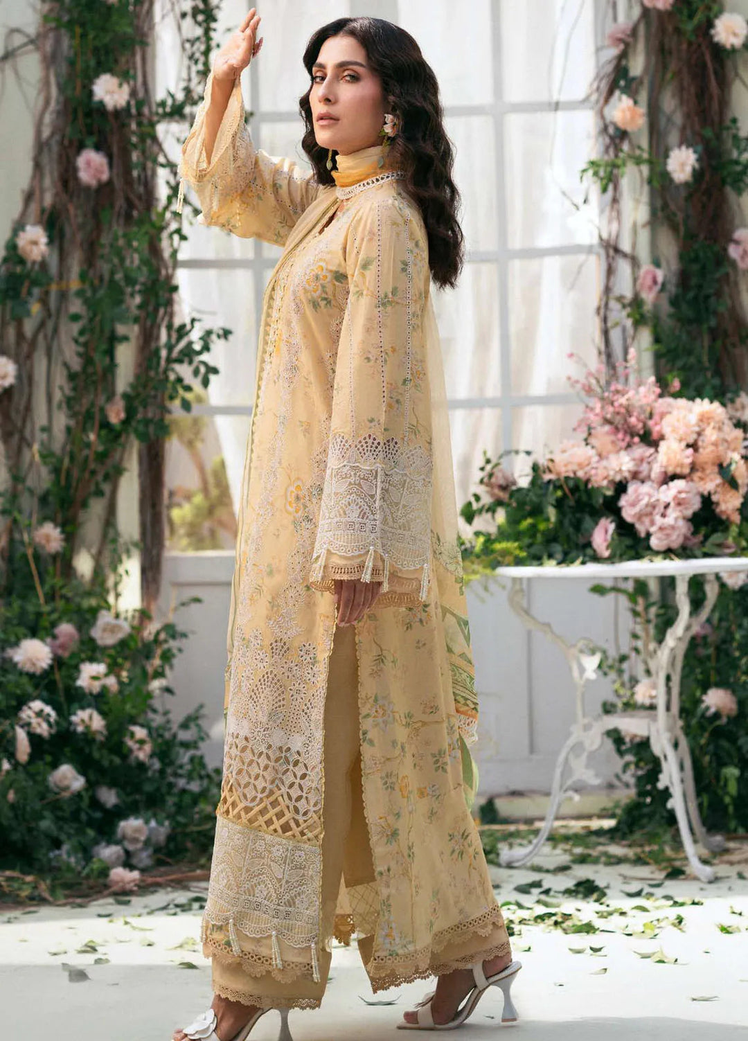 Amal by Motifz Embroidered Lawn Suits Unstitched 3 Piece 5429 Orchid - Summer Collection