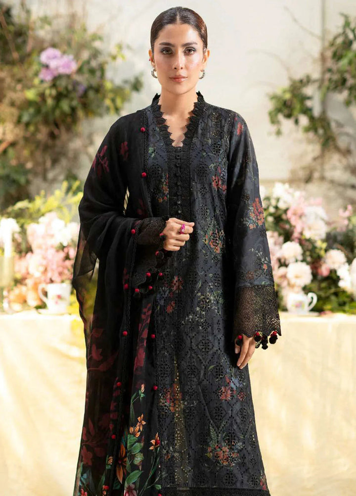 Amal by Motifz Embroidered Lawn Suits Unstitched 3 Piece 5433 Jasmine - Summer Collection