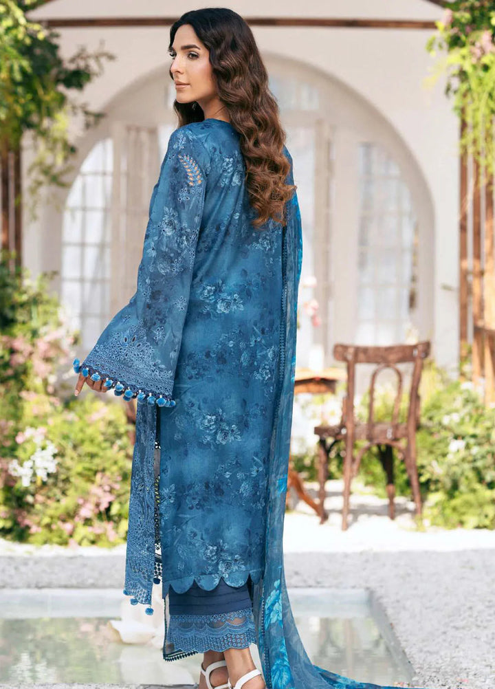 Amal by Motifz Embroidered Lawn Suits Unstitched 3 Piece 5434 Lilly - Summer Collection