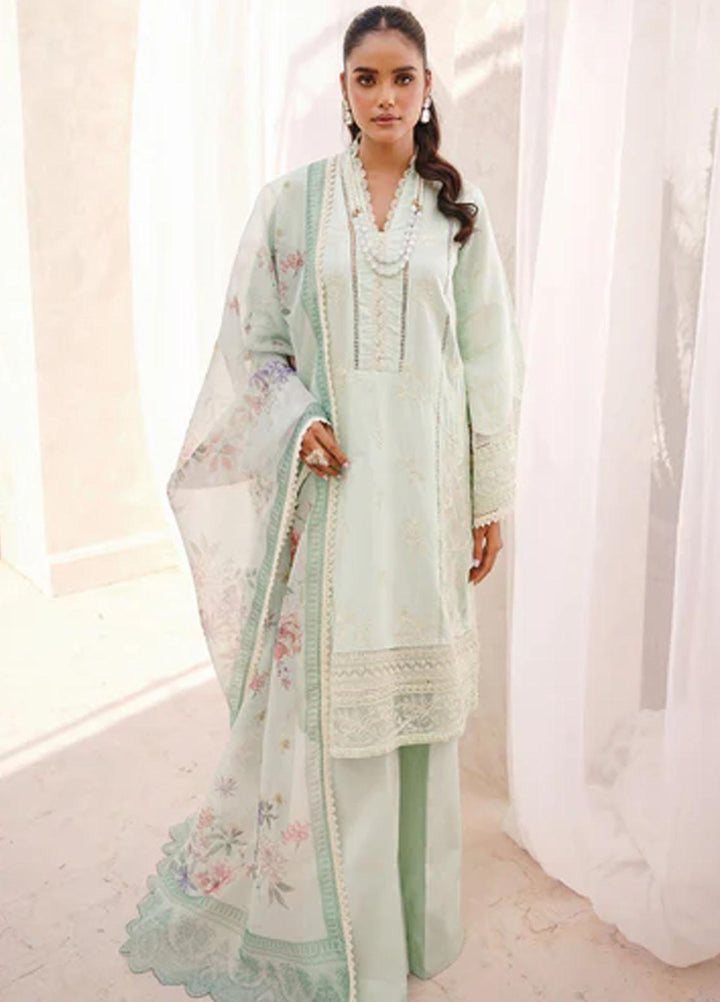 Amal By Motifz Embroidered Lawn Suits Unstitched 3 Piece MT23AM 3743-Zoe - Summer Collection