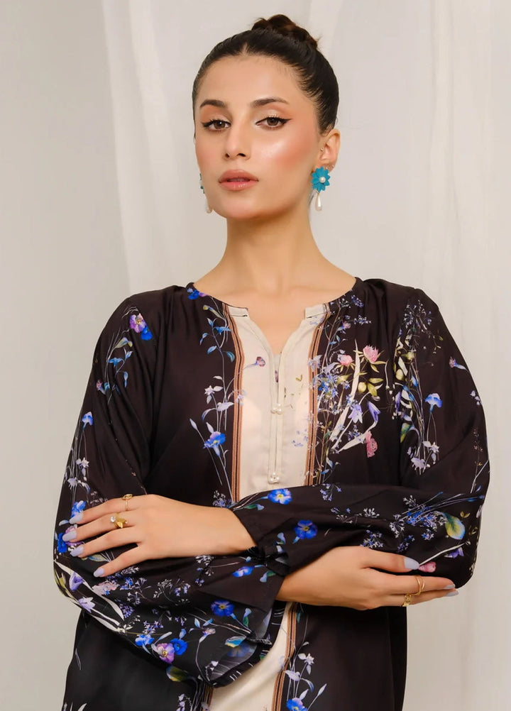 Amal Pret Printed Blended Lawn 2 Piece Suit Dusk