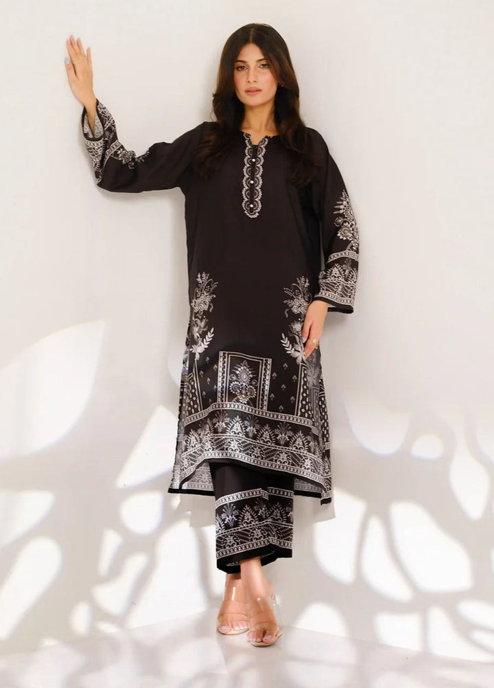 Amal Pret Printed Blended Lawn 2 Piece Suit Nova