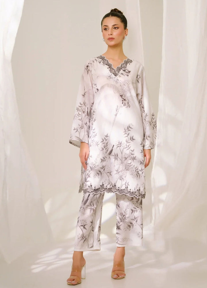 Amal Pret Printed Blended Lawn 2 Piece Suit Phantom