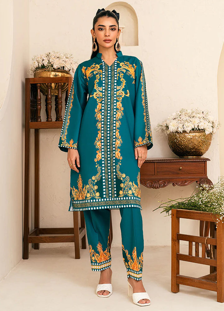 Amal Pret Printed Lawn 2 Piece Suit Meadow