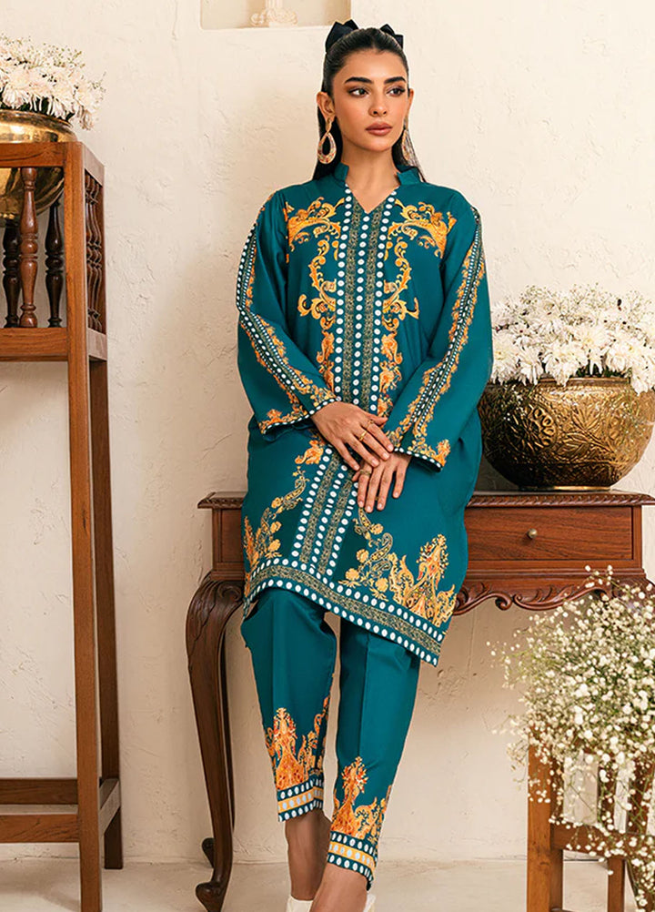 Amal Pret Printed Lawn 2 Piece Suit Meadow