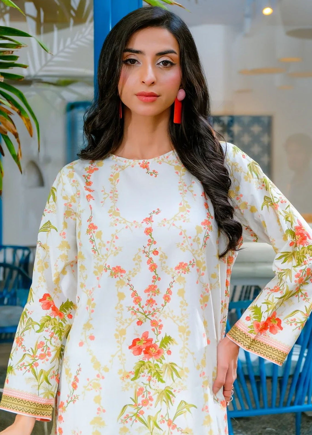 Amal Pret Printed Lawn 2 Piece Suit Nyra