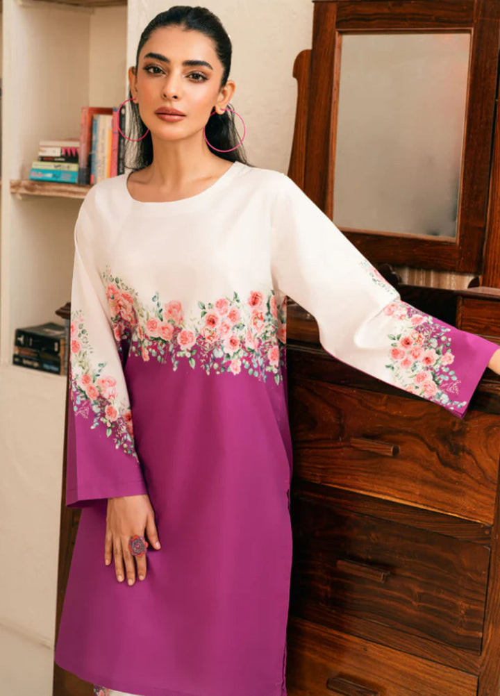 Amal Pret Printed Lawn 2 Piece Suit Peony