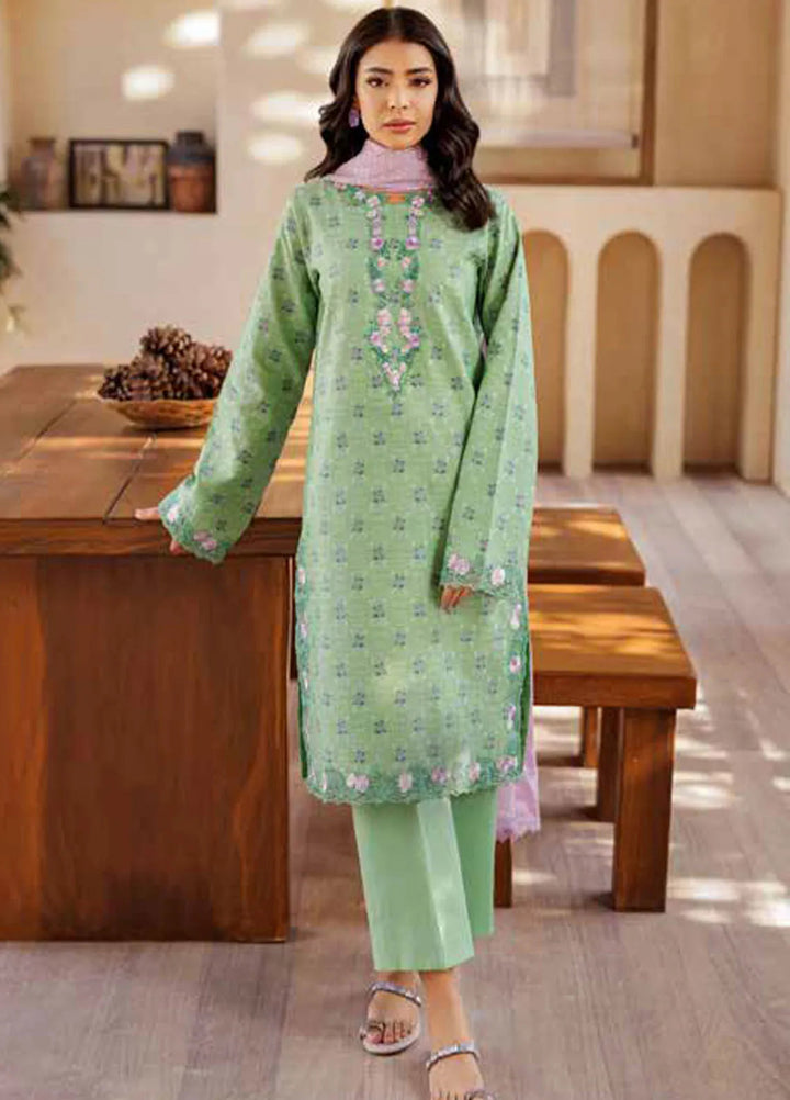 Amari by RajBari Embroidered Lawn Suits Unstitched 3 Piece RB25A D-01 - Summer Collection