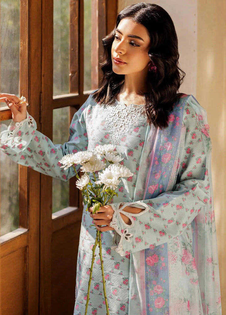 Amari by RajBari Embroidered Lawn Suits Unstitched 3 Piece RB25A D-02 - Summer Collection