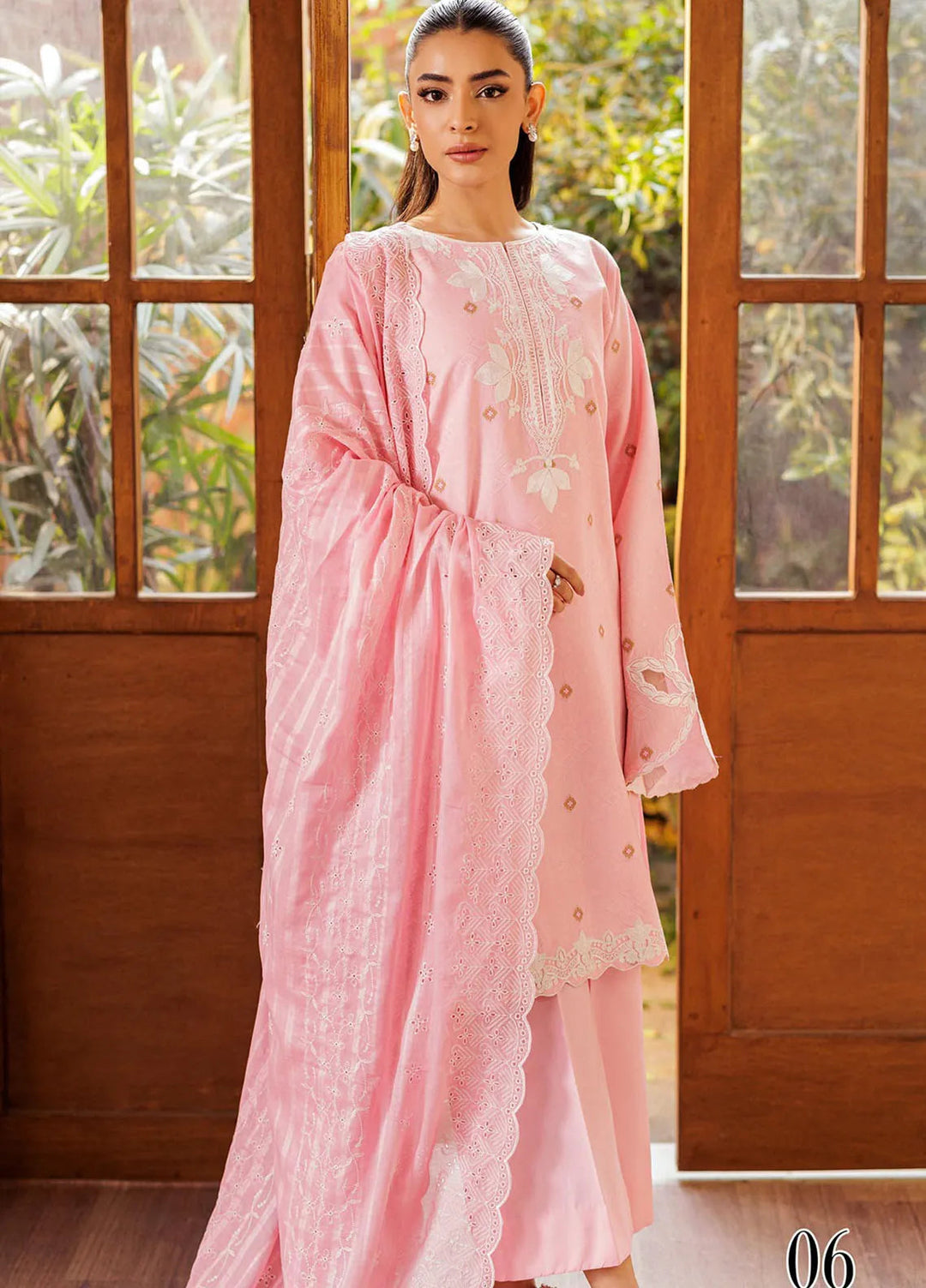 Amari by RajBari Embroidered Lawn Suits Unstitched 3 Piece RB25A D-06 - Summer Collection