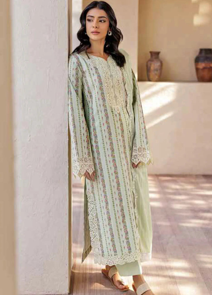 Amari by RajBari Embroidered Lawn Suits Unstitched 3 Piece RB25A D-10 - Summer Collection