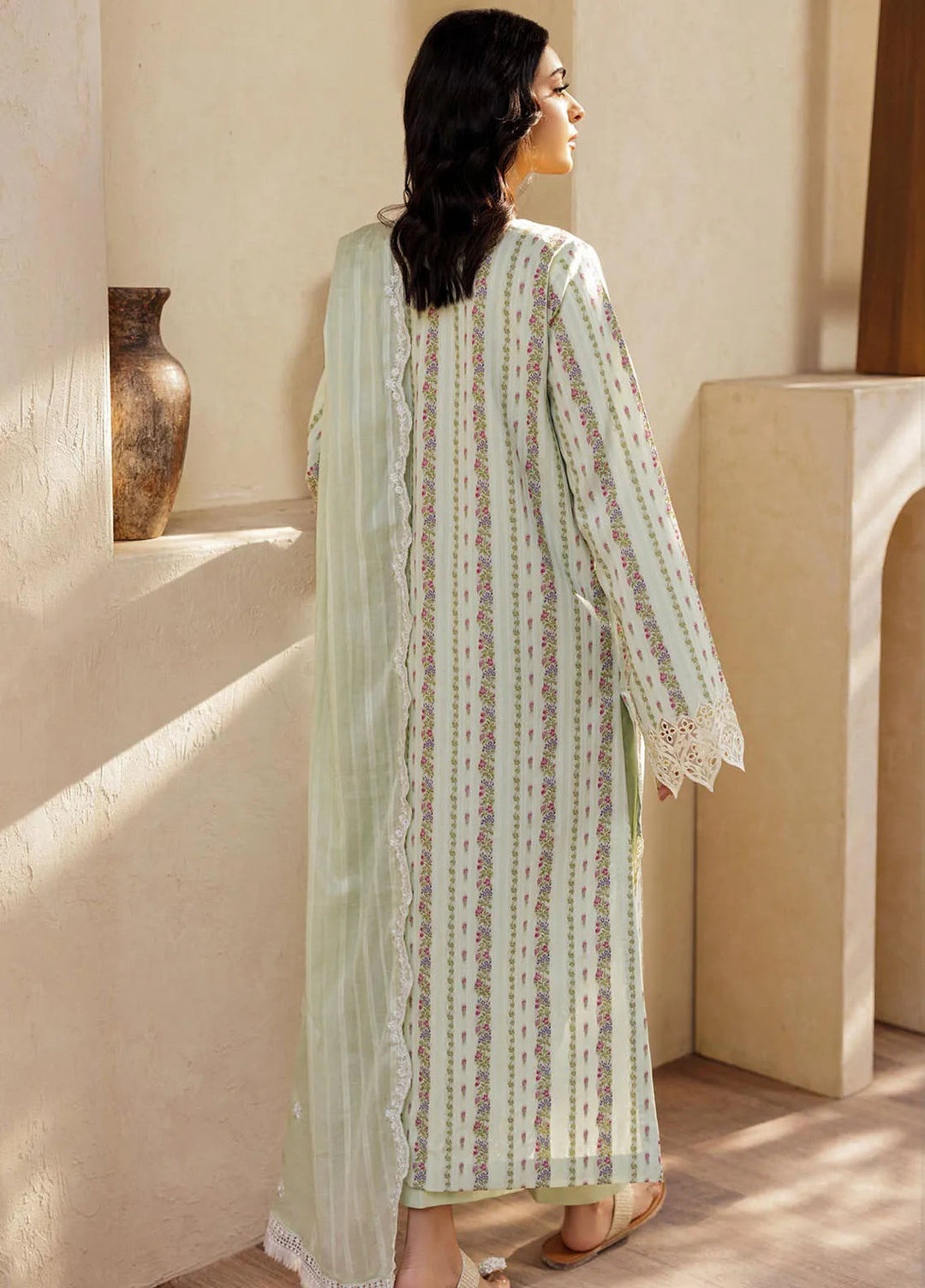 Amari by RajBari Embroidered Lawn Suits Unstitched 3 Piece RB25A D-10 - Summer Collection