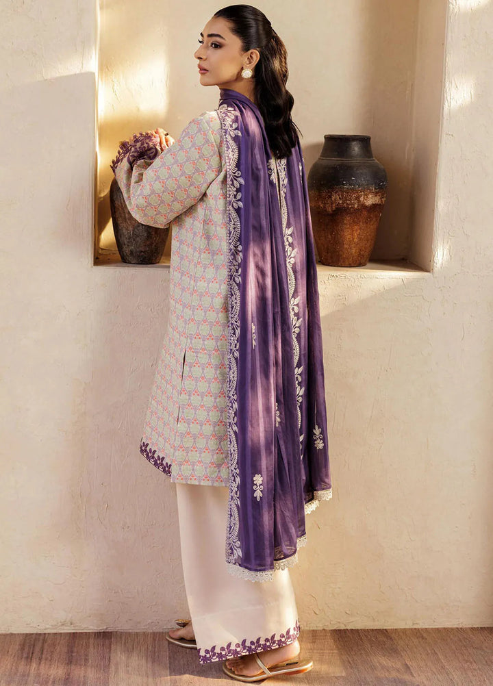 Amari by RajBari Embroidered Lawn Suits Unstitched 3 Piece RB25A D-11 - Summer Collection