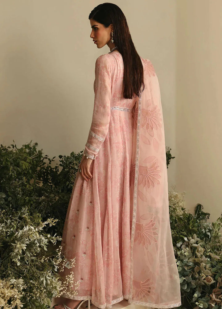 Amaya By Nureh Embroidered Chiffon Suit Unstitched 4 Piece NU24A AM-03 - Formals Collection