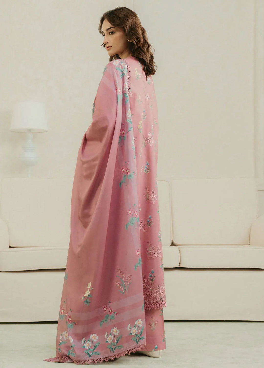 Amore by Ayzel Embroidered Lawn Suit Unstitched 3 Piece AAF25AS D-04 Grace - Summer Collection