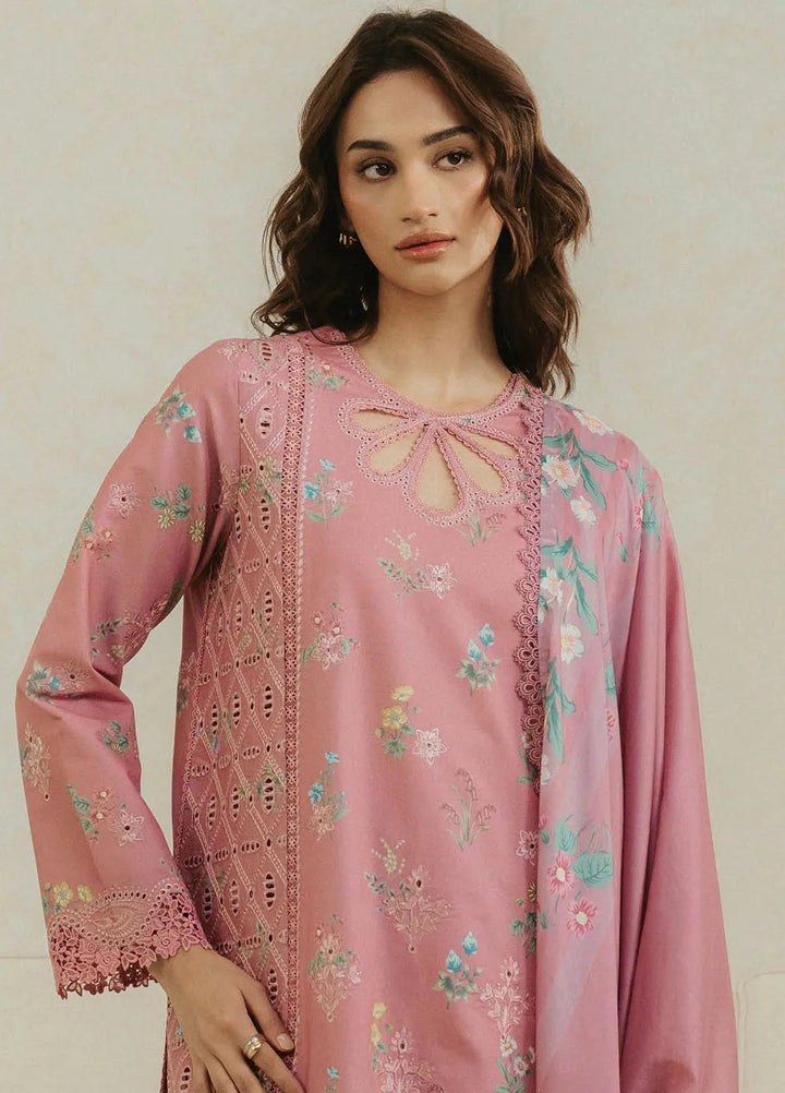 Amore by Ayzel Embroidered Lawn Suit Unstitched 3 Piece AAF25AS D-04 Grace - Summer Collection