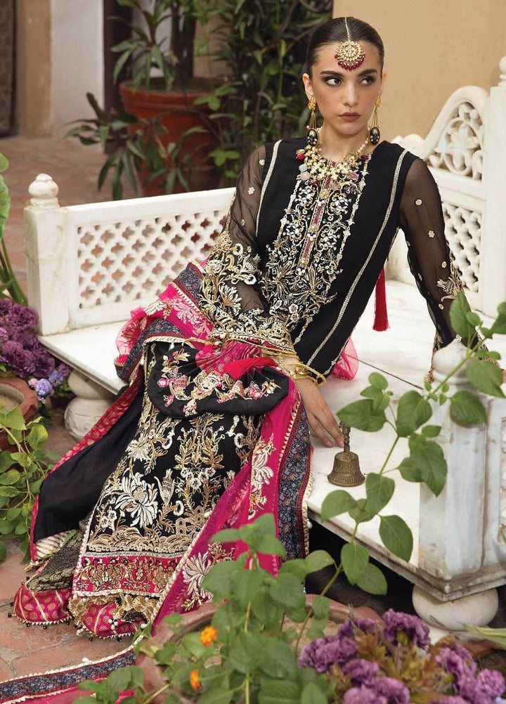 Anahita By Anaya Embroidered Chiffon Suits Unstitched 3 Piece AKC22WD AKW22-01 Aylin - Wedding Collection