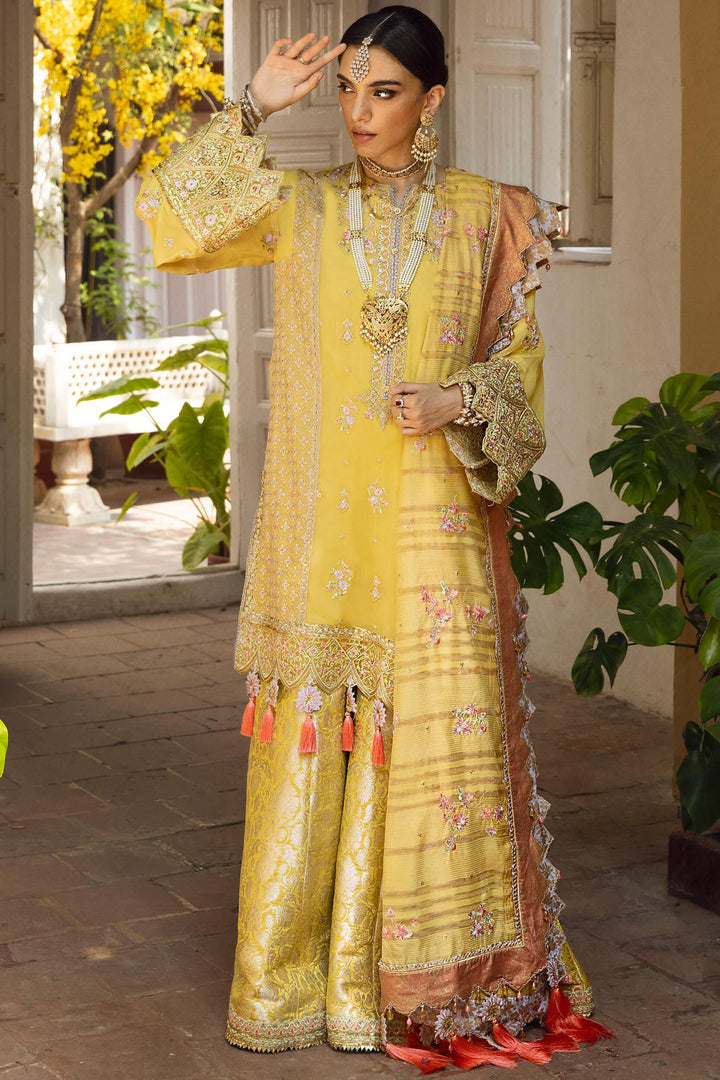 Anahita By Anaya Embroidered Chiffon Suits Unstitched 3 Piece AKC22WD AKW22-04 Alara - Wedding Collection