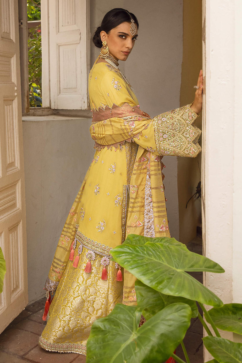 Anahita By Anaya Embroidered Chiffon Suits Unstitched 3 Piece AKC22WD AKW22-04 Alara - Wedding Collection