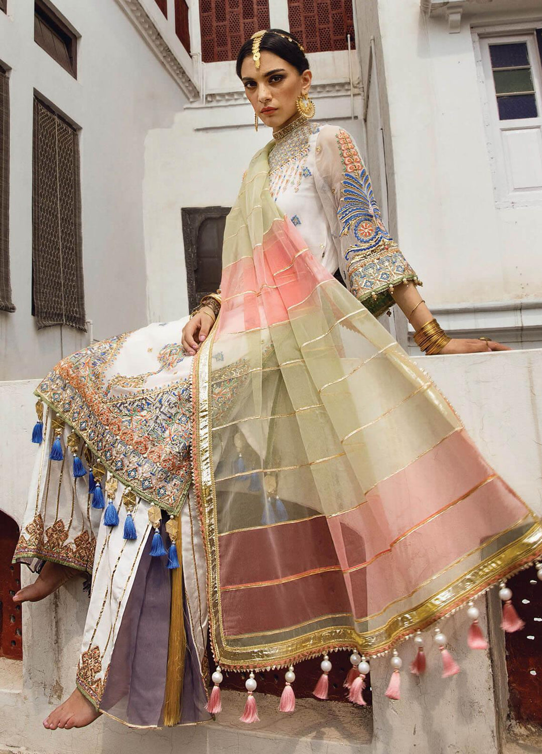 Anahita By Anaya Embroidered Chiffon Suits Unstitched 3 Piece AKC22WD AKW22-05 Miray - Wedding Collection