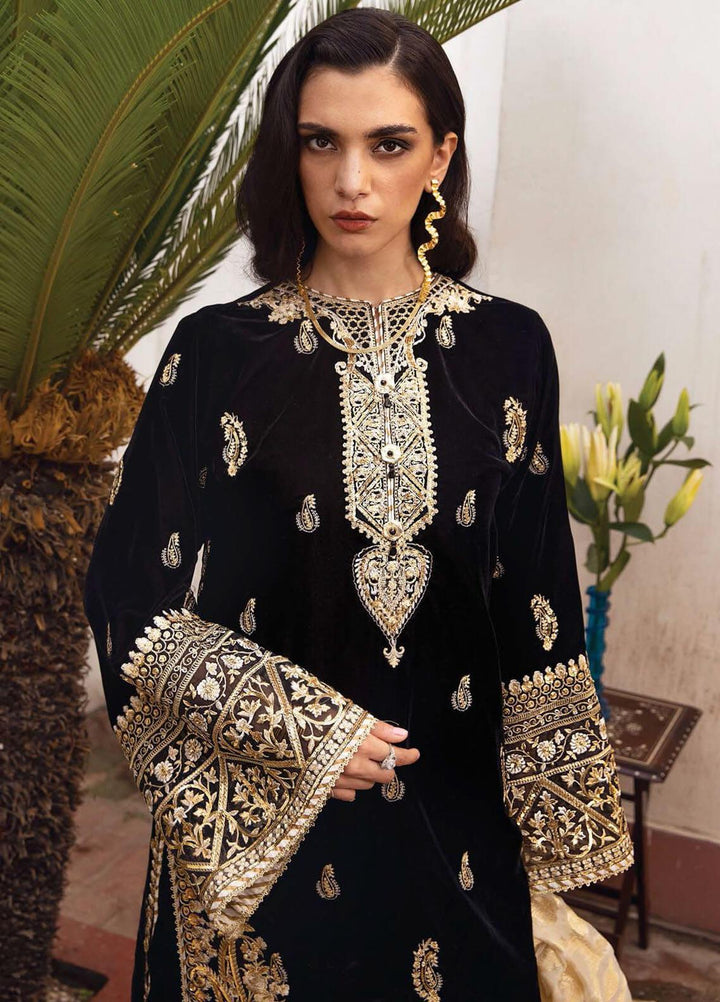 Anahita By Anaya Embroidered Velvet Suits Unstitched 3 Piece AKC22WD AKW22-06 Halime - Wedding Collection