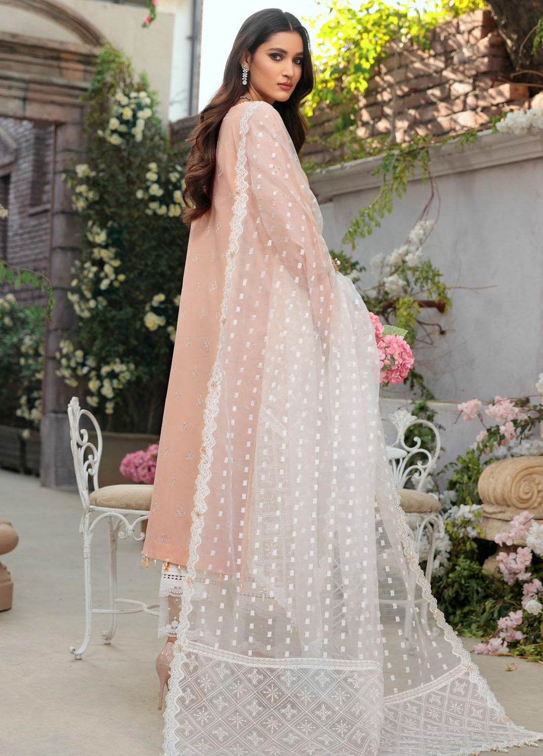 Anaya By Kiran Chaudhry Embroidered Lawn Suits Unstitched 3 Piece AKC22CK ACL22-06-Sanya - Luxury Collection