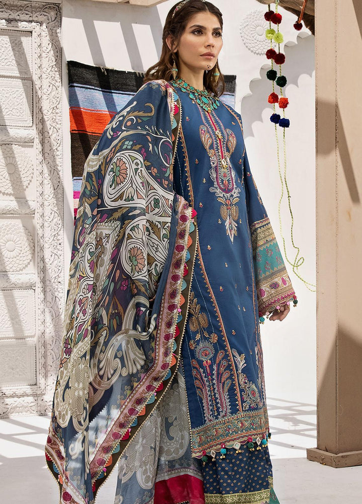 Anaya By Kiran Chaudhry Embroidered Lawn Suits Unstitched 3 Piece AKC21E AE21-04 NYLA - Luxury Collection