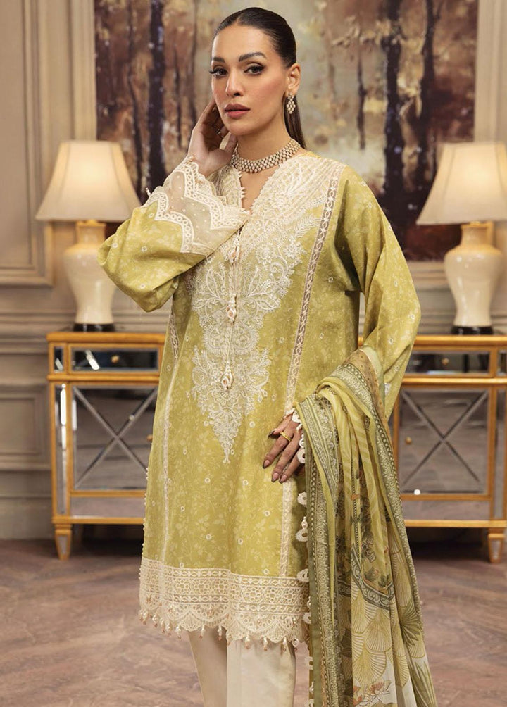 Anaya By Kiran Chaudhry Embroidered Lawn Suits Unstitched 3 Piece AKC23E AL23-16-Nazia - Eid Collection