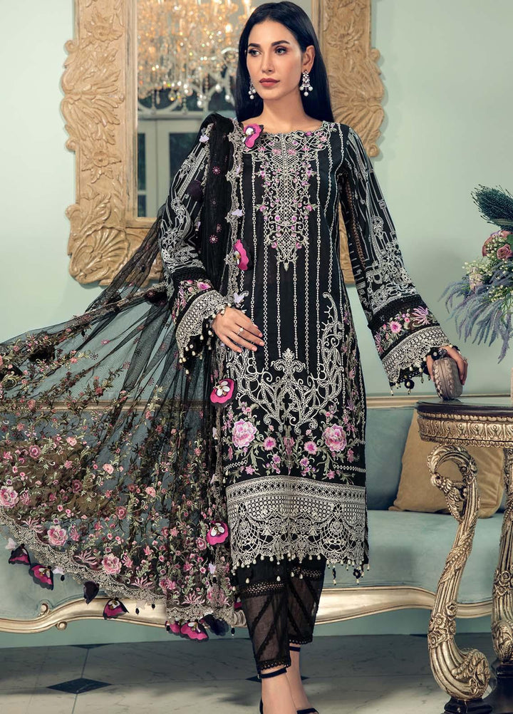 Anaya By Kiran Chaudhry Embroidered Lawn Suits Unstitched 3 Piece AK21LL AL21-03-A MIA - Summer Collection