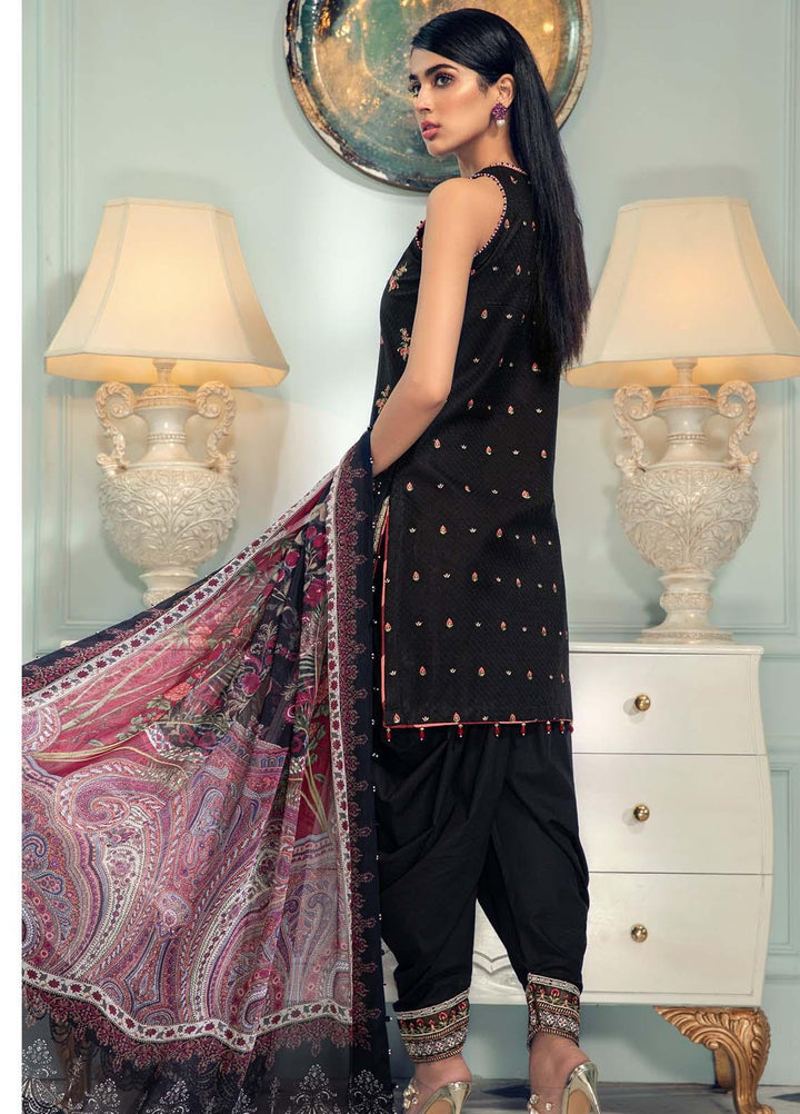 Anaya By Kiran Chaudhry Embroidered Jacquard Suits Unstitched 3 Piece AK21LL AL21-04-B GIGI - Summer Collection