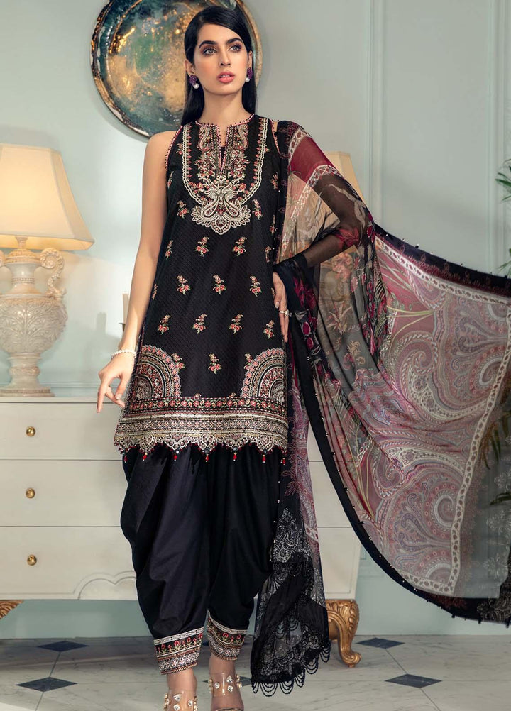 Anaya By Kiran Chaudhry Embroidered Jacquard Suits Unstitched 3 Piece AK21LL AL21-04-B GIGI - Summer Collection