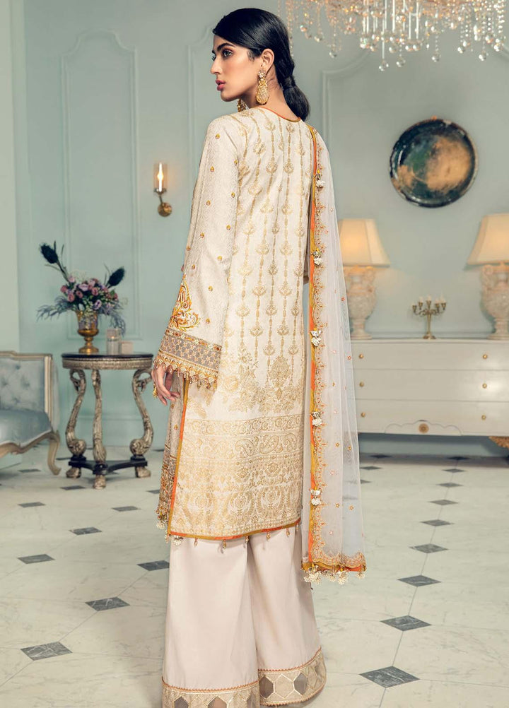 Anaya By Kiran Chaudhry Embroidered Jacquard Suits Unstitched 3 Piece AK21LL AL21-05-B KLARA - Summer Collection