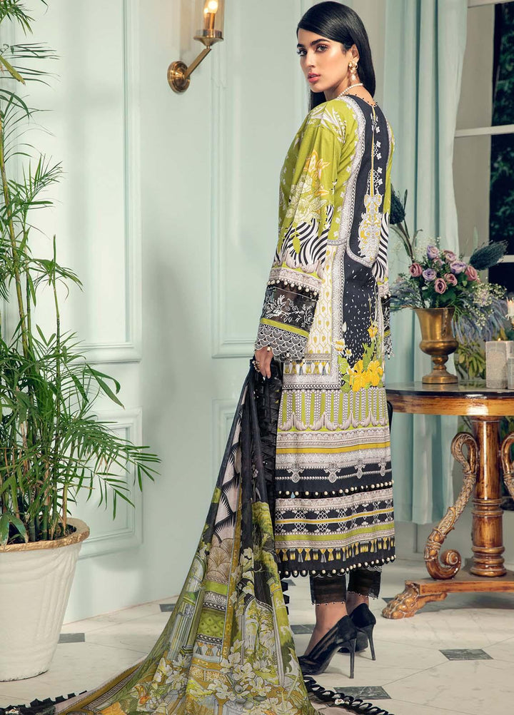 Anaya By Kiran Chaudhry Embroidered Lawn Suits Unstitched 3 Piece AK21LL AL21-09-A JENNA - Summer Collection