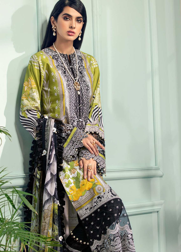 Anaya By Kiran Chaudhry Embroidered Lawn Suits Unstitched 3 Piece AK21LL AL21-09-A JENNA - Summer Collection